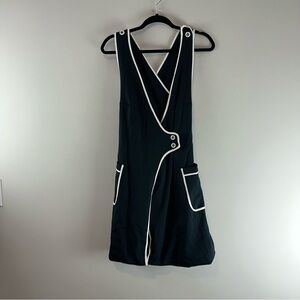 Maeve by Anthropologie Navy Blue 70s Retro Women’s Dress Size M